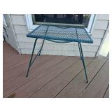 Charming Hampton Bay Cast Aluminum Patio Table & Chair (umbrella Included)