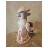Playful Chalkboard Pig Cheff 25 Tall