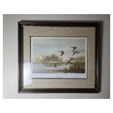 Beautiful Naturalist Fine Art Print - Mary Pettis - Lake Emily Backwater - Pintails