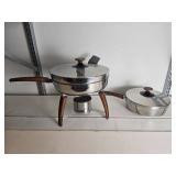 Vintage MCM Fondue Set