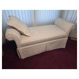 Harris Marcus Pearl Upholstered Settee Bench