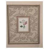 Delightful Fine Art Botanical Print Pair