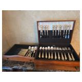 Stunning Vintage Community Silver Plate Flatware Service for 11