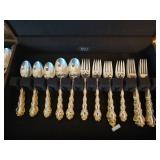 Stunning Vintage Community Silver Plate Flatware Service for 11