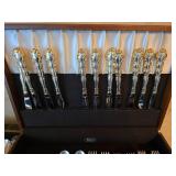 Stunning Vintage Community Silver Plate Flatware Service for 11