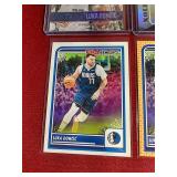 (4) Luka Doncic Cards - Includes Prizms