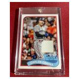 Carlos Correa Game-Used Patch Card