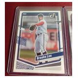 (4) Brooks Lee Prospect Cards - Includes 1st Bowman