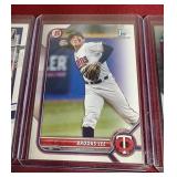 (4) Brooks Lee Prospect Cards - Includes 1st Bowman