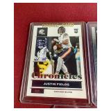 (5) Justin Fields Rookie Cards