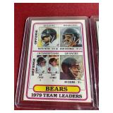 (3) Vintage Walter Payton Cards