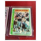 (3) Vintage Walter Payton Cards