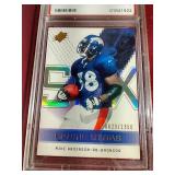 2000 SPx Mike Anderson Rookie Card #d/1350 - PSA 8