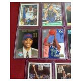 (8) Basketball Rookie Cards - Mostly 90s Stars