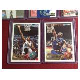 (8) Basketball Rookie Cards - Mostly 90s Stars