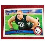 2011 Topps JJ Watt Rookie Card