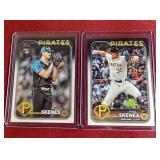 (2) 2024 Topps Paul Skenes Rookie Cards