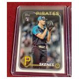 (2) 2024 Topps Paul Skenes Rookie Cards