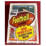 Unopened 1988 Topps Football Cello Pack - Bo Jackson Rookie Year!