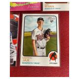 (5) Twins Rookie Cards - (3) Joe Ryan