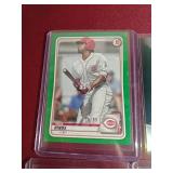 (9) Numbered Baseball Cards