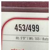 (9) Numbered Baseball Cards