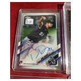 (4) Certified Baseball Autograph Cards