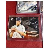 (4) Certified Baseball Autograph Cards