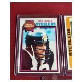 (3) Vintage Steelers Cards - All Stars