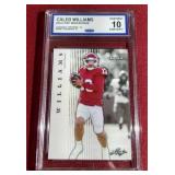 2022 Leaf Caleb Williams Rookie Card - CCG 10