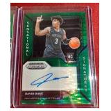 (2) Prizm Basketball Rookie Autograph Cards