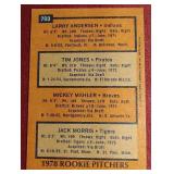 1978 Topps Jack Morris Rookie Card
