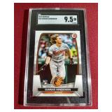 2023 Bowman Gunnar Henderson Rookie Card - SGC 9.5