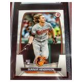 2023 Bowman Gunnar Henderson Rookie Card - SGC 9.5