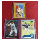 (3) Numbered Twins Cards