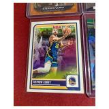 (4) Stephen Curry Cards - (2) Prizms