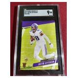 2020 Prestige Justin Jefferson Rookie Card - SGC 9