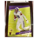 2020 Prestige Justin Jefferson Rookie Card - SGC 9