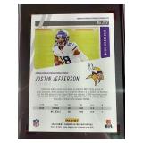 2020 Prestige Justin Jefferson Rookie Card - SGC 9