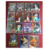 (15) Baseball Rookie Cards - Nice Names, Refractors, Etc