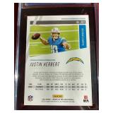 2020 Prestige Justin Herbert Rookie Card - ISA 9
