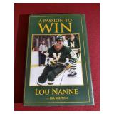 "A Passion to Won" - Signed by Lou Nanne & Jim Bruton