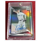 2022 Elite Extra Edition Autograph Brooks Lee Prospect Card