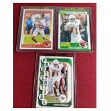 (3) Score Xavier Worthy Rookie Cards