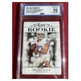 2023 Leaf Drake Maye Rookie Card - CCG 10