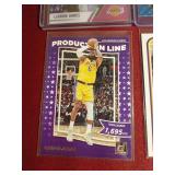 (4) LeBron James Cards - (2) Prizms