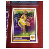 (4) LeBron James Cards - (2) Prizms
