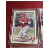 (7) Minnesota Twins 1st Bowman Prospect Cards