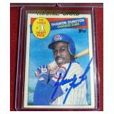 (3) In Person Signed Baseball Cards - 80s/90s Stars