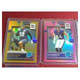 (10) Football Rookie Cards - All Prizms